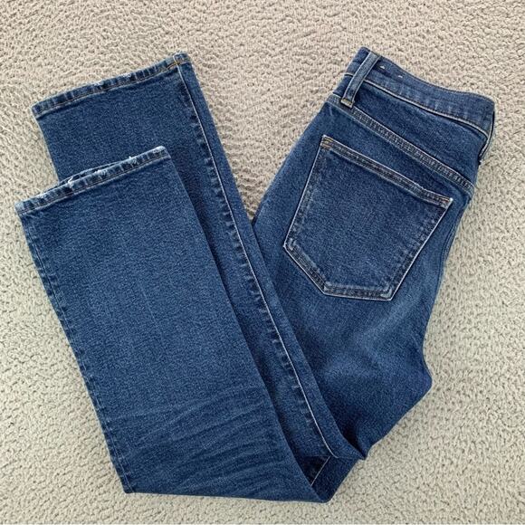 Madewell Women's Slim Demi-Boot Cropped Jeans in Sundale Wash  -  Size: 28 - Picture 5 of 16